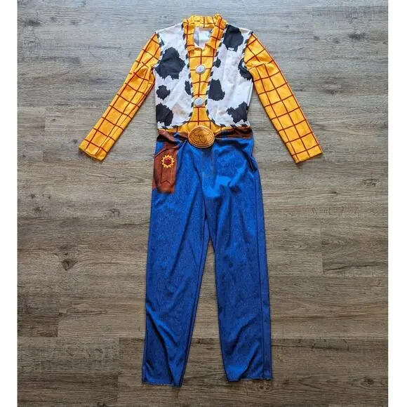 Disney Pixar Toy Story 4 Sherriff Woody Halloween Costume Size Small 4-6 - Picture 1 of 11